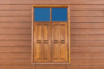 wooden windows