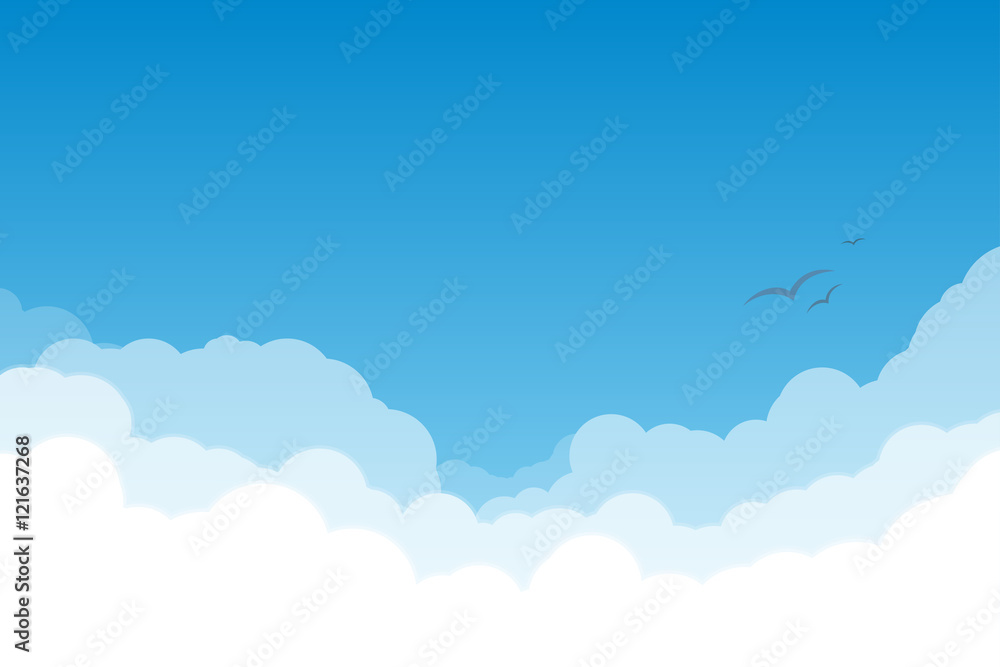 Canvas Prints sky with clouds