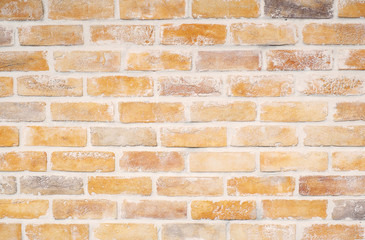 orange brick wall background