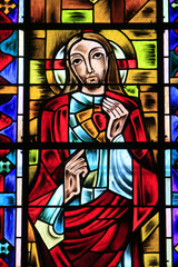 Jésus-Christ. Eglise Saint-Denis-Sainte-Foy. Coulommiers.