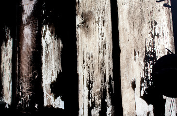 Dark Industrial Window