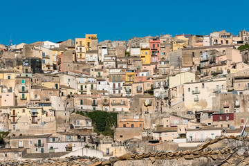 Fototapeta premium Part of the old baroque town of Ragusa Ibla in Sicily, Italy