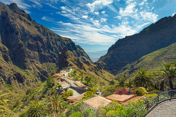 Village of Masca Tenerife © nachbelichtet