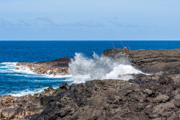 Les côtes sud de la Réunion