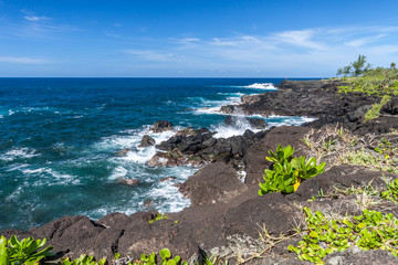 La région sud de l'île de la Réunion