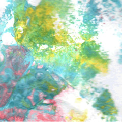 The spots of paint. Background painted with gouache.