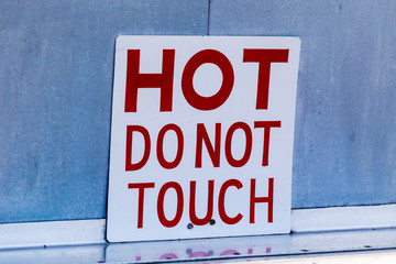 Hot Do Not Touch