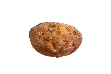 tasty and healthy bread for a healthy diet. isolated on white background without shadows. easy to cut for your design.
