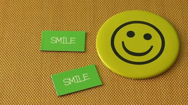 Smile icon. Symbol of happiness, success, good mood and life satisfaction 
