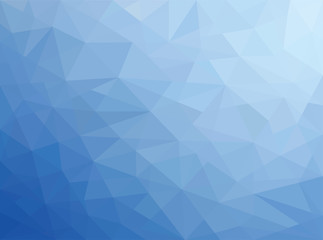 Fototapeta premium Abstract mosaic background.Bluetone