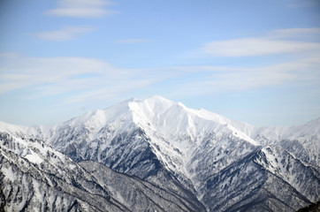 Fototapeta na wymiar 冬の谷川岳