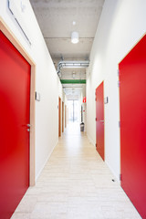 corridor in an building