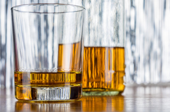 Alkohol in einem Glas