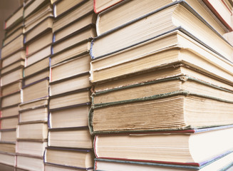 Stack Of Old Books