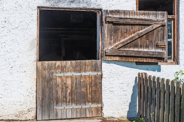 Stalltüre aus Holz