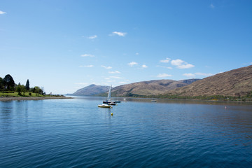 Boat on loch
