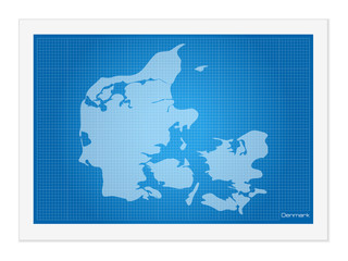 Denmark on blueprint