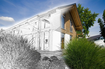 Hausentwurf, Energiesparhaus in Vorbereitung