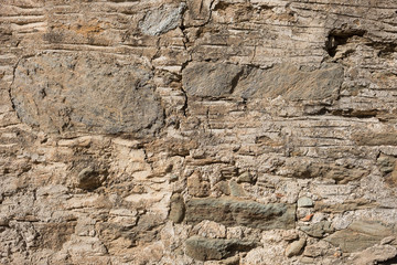 Yellow Stone wall texture