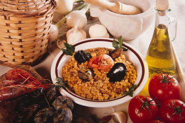 fregola ai frutti di mare ricetta di pasta tipica della Sardegna