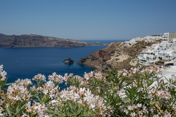 Obraz premium Nice day in Santorin