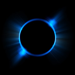 Abstract ring background with luminous swirling backdrop. Glowing spiral. The energy flow tunnel.
Shine round frame with light circles light effect. Glowing cover. Space for your message.