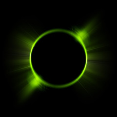 Abstract ring background with luminous swirling backdrop. Glowing spiral. The energy flow tunnel.
Shine round frame with light circles light effect. Glowing cover. Space for your message.