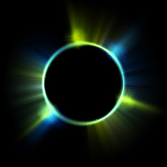 Abstract ring background with luminous swirling backdrop. Glowing spiral. The energy flow tunnel.
Shine round frame with light circles light effect. Glowing cover. Space for your message.