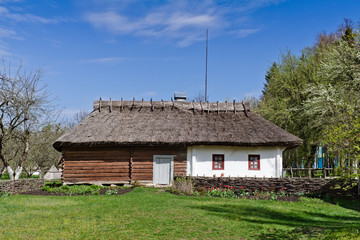 Fototapeta na wymiar Ukrainian national falk historical village
