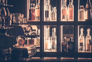 Alcohol and Coffee Bar