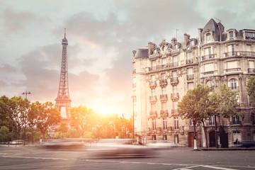 Sunset at Paris