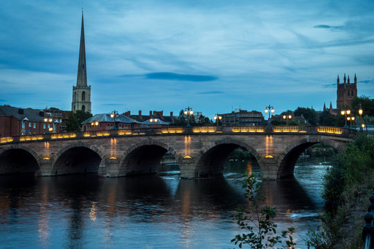 Worcester Bridge Pano