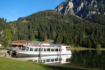 Anlegestelle am Heiterwangersee