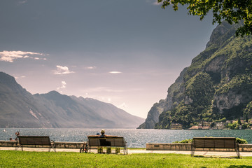 Single Parent Vacation at Garda Lake