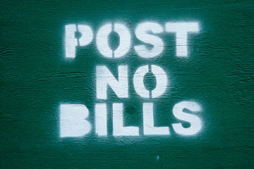 Post no bills