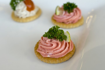 Delicious freshly cracker crab