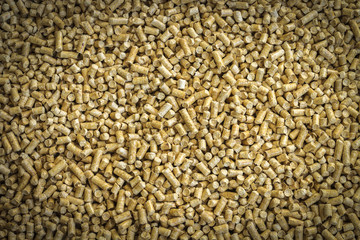 Wood pellets- the Concept of saving. .Biofuels , an alternative fuel for the boiler. Wood pellets used as cat litter.