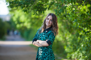 Fototapeta premium Portrait of a beautiful girl