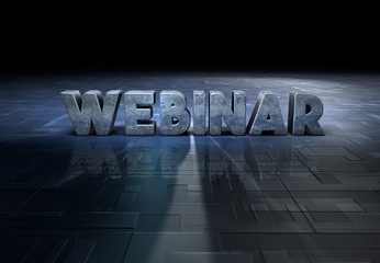 Webinar, Typography