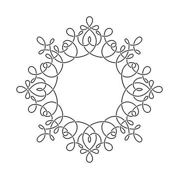 Radial liear pattern or vignette
