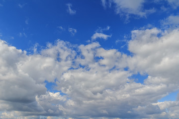 Fototapeta na wymiar The sky with clouds