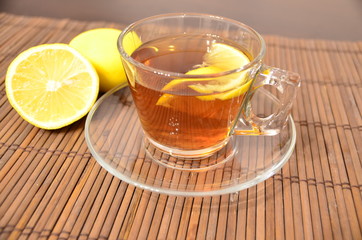 Limonlu çay