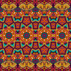 Abstract  ethnic seamless pattern ornamental 
