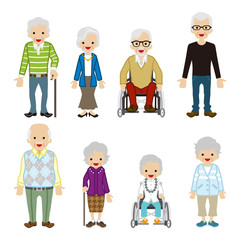 Various Senior Adult set