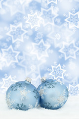 Fototapeta na wymiar Weihnachten Weihnachtskarte Karte Weihnachtsdeko Winter Schnee b