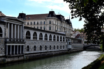 Fototapeta premium Old town Ljubljana