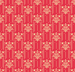 Wallpaper Background pattern red color