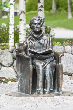 Monument To The Writer Astrid Lindgren