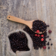 coffee beans background