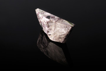 Naklejka premium Charoite gemstone 